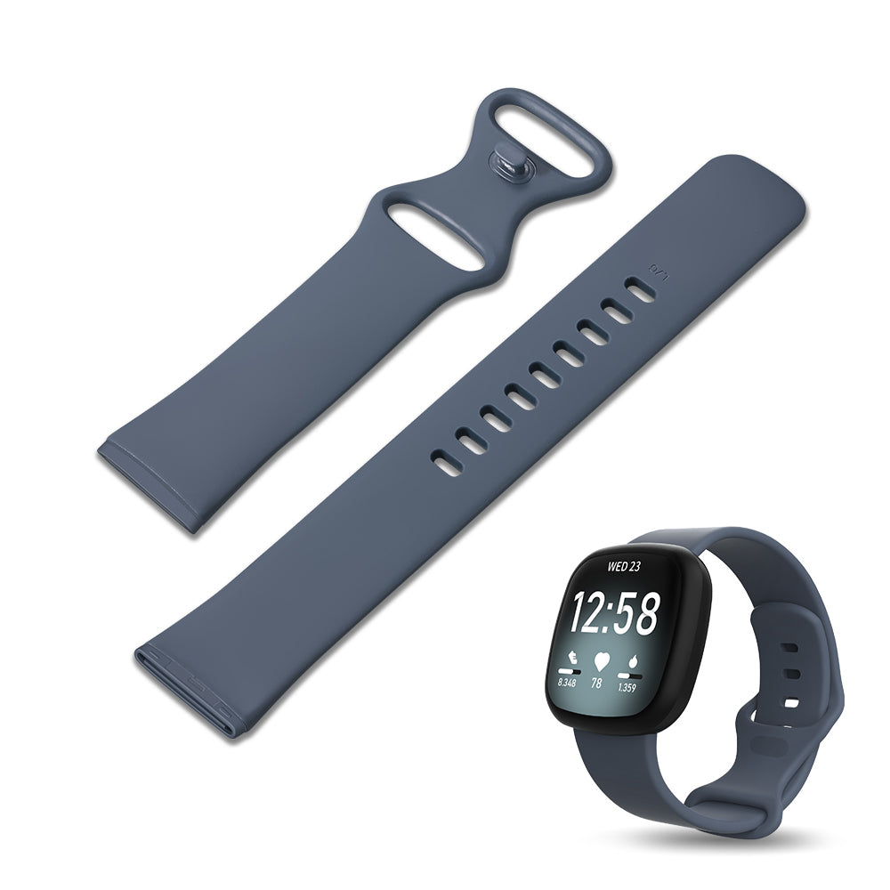 Fitbit Versa 3/4 and Sense 2 Silicone Sports Watch Strap Band