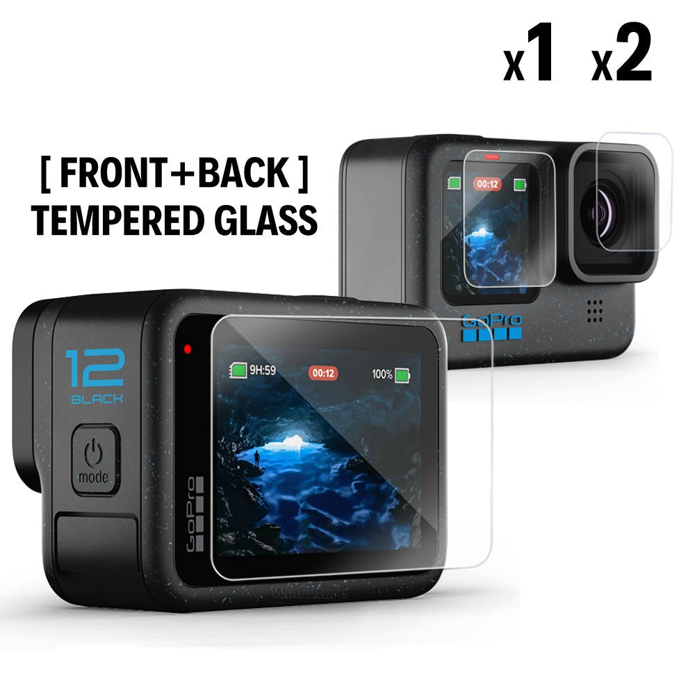 GoPro Hero Tempered Glass Lens and Screen Protector Set - Eastlakes Electronics