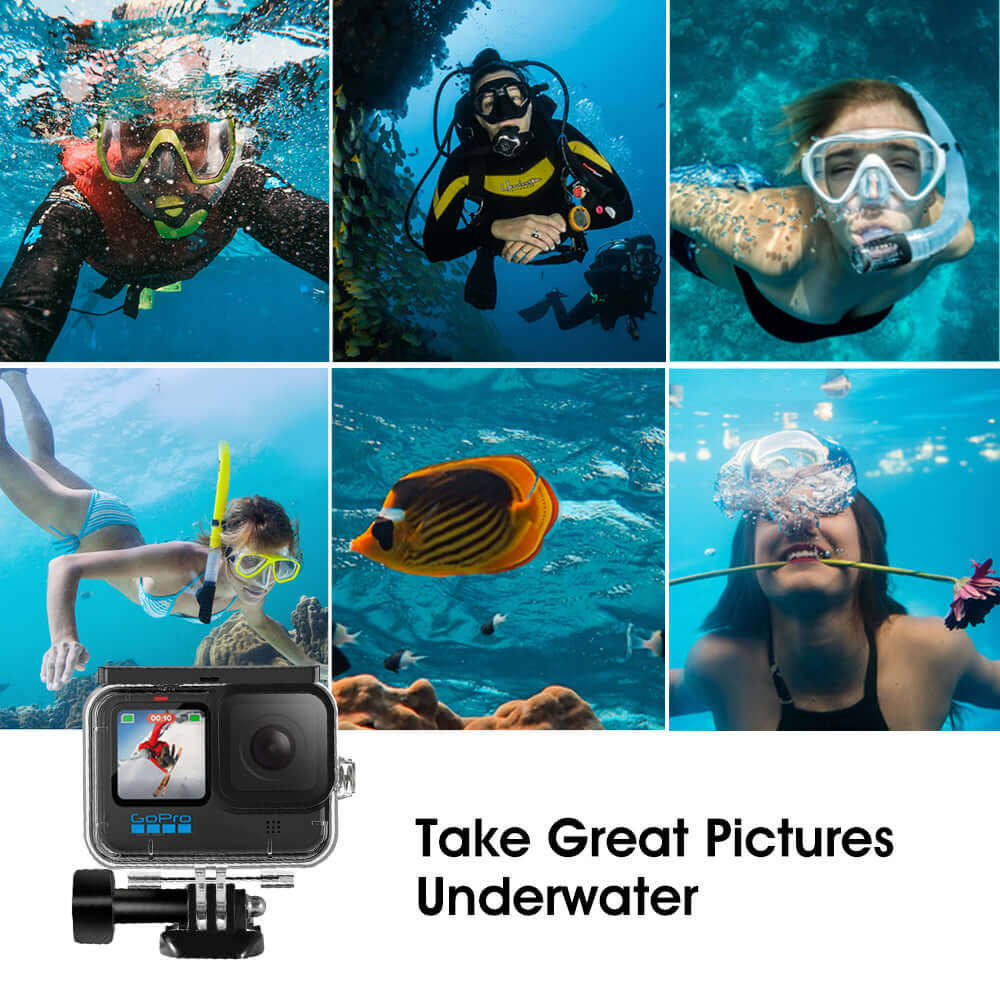 Waterproof Diving Housing Case For GoPro Hero - Eastlakes Electronics