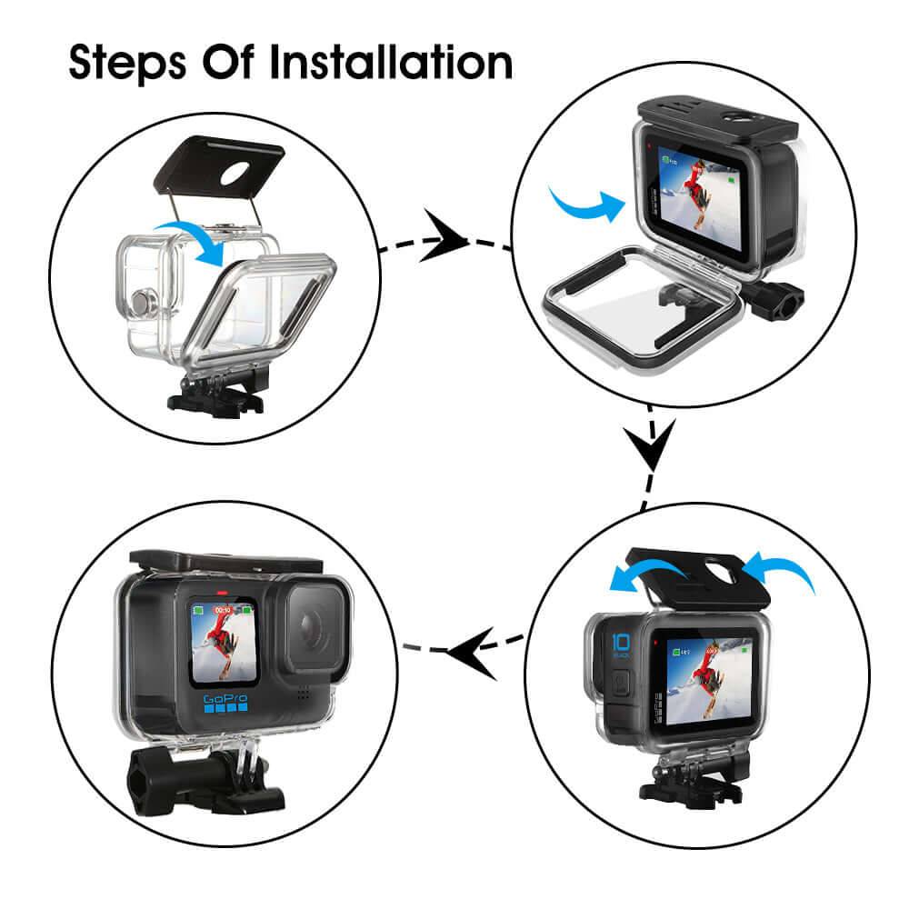 Waterproof Diving Housing Case For GoPro Hero - Eastlakes Electronics