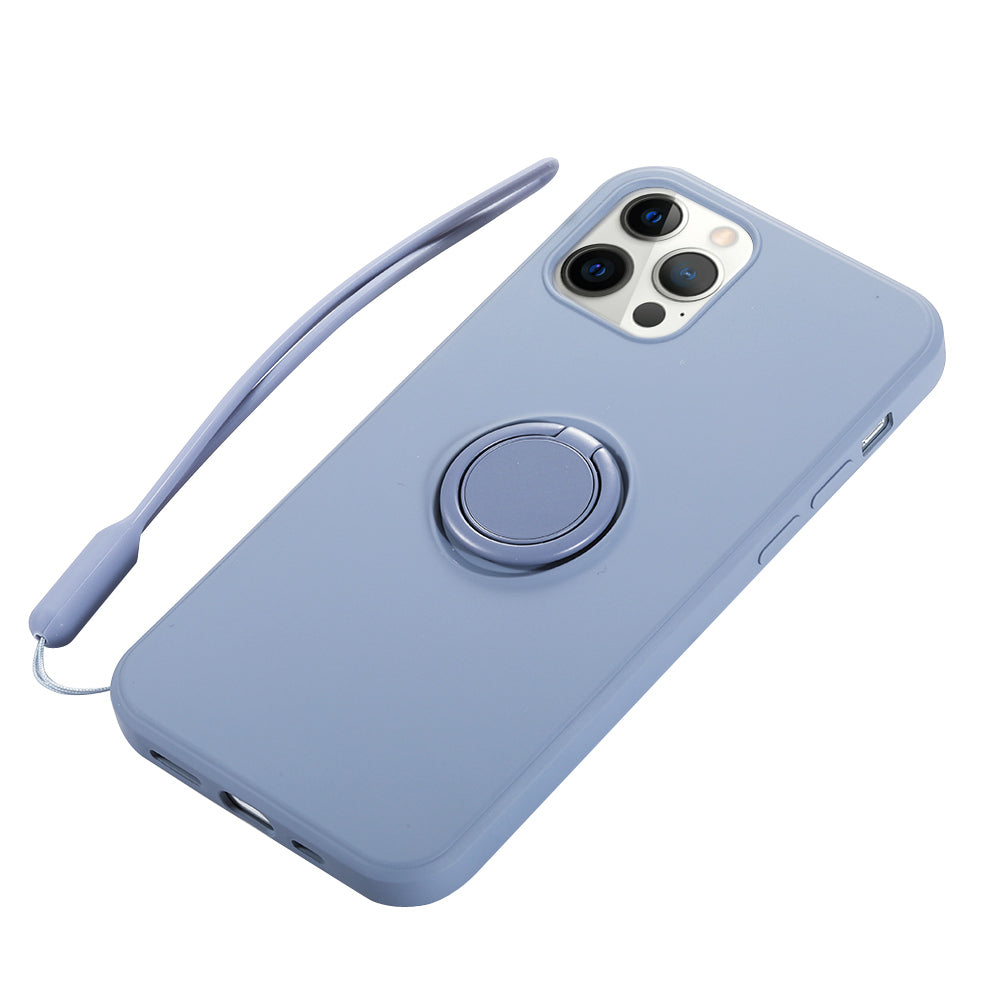 iPhone 12 Series Silcone Ring Holder Magnetic Case Pro Max - Eastlakes Electronics