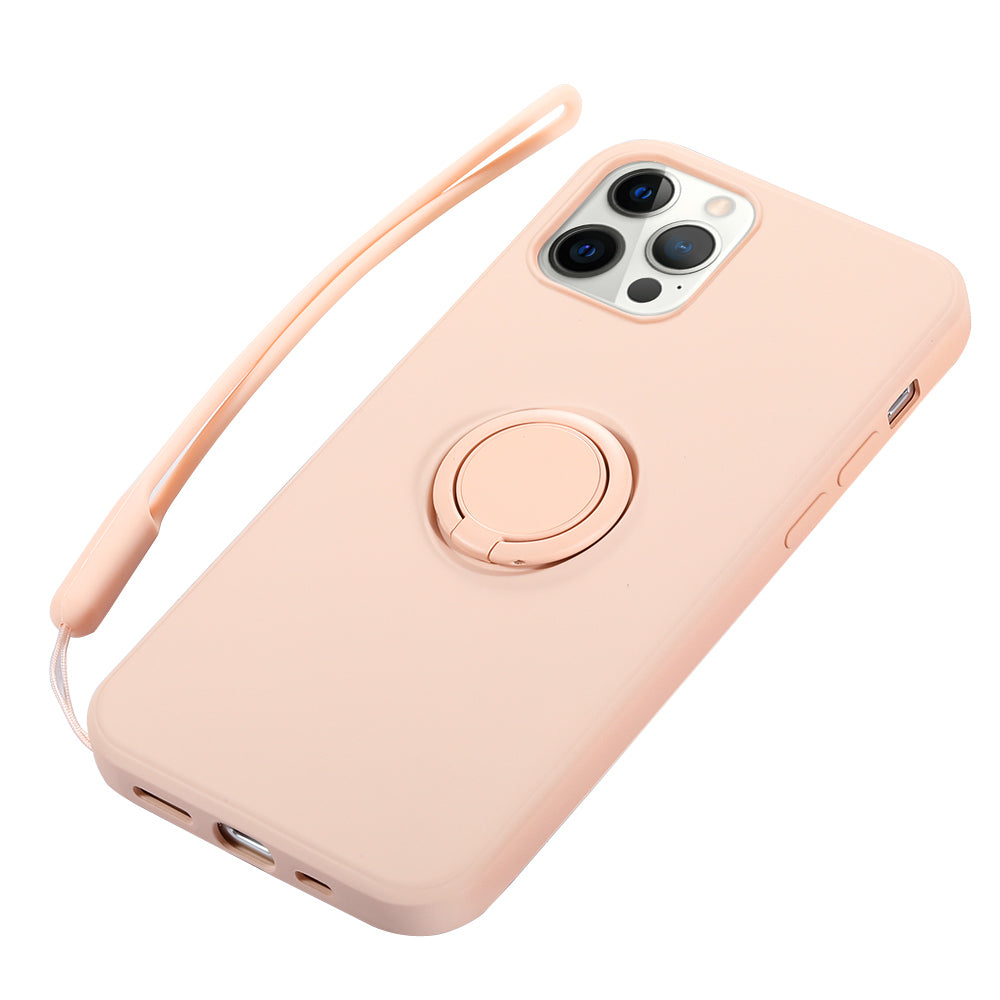 iPhone 12 Series Silcone Ring Holder Magnetic Case Pro Max - Eastlakes Electronics