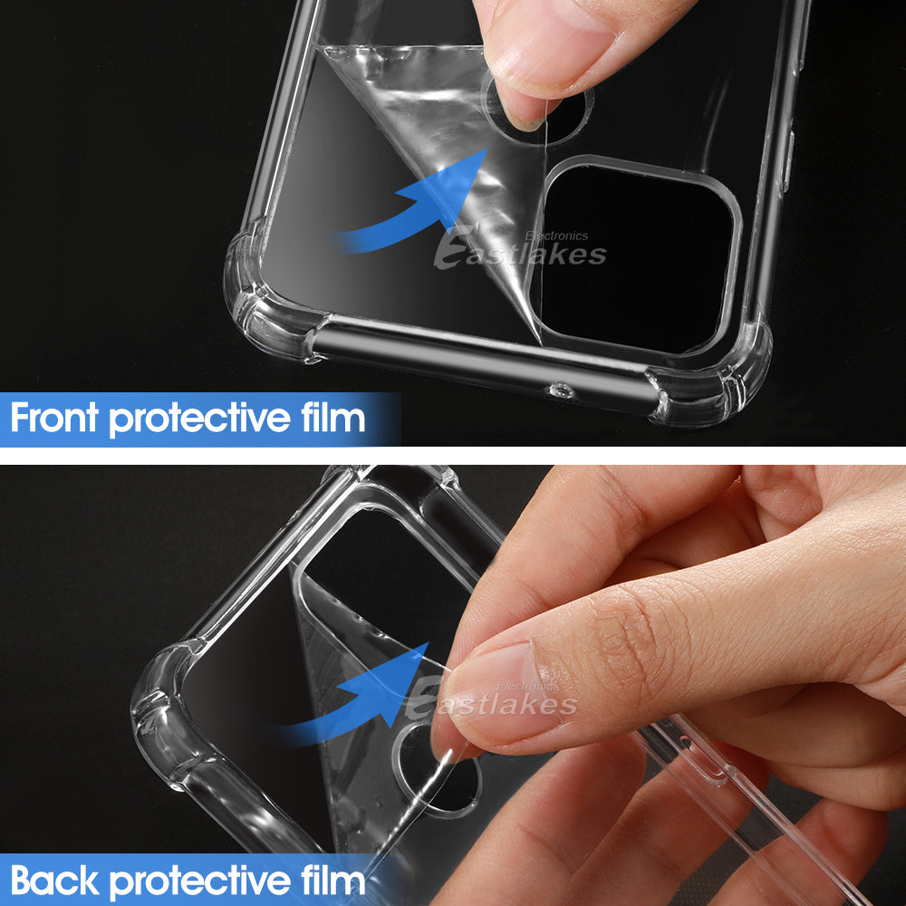 Clear Shockproof Silicone Case for Google Pixel 5 6a 6 6 Pro - Eastlakes Electronics Sydney Australia