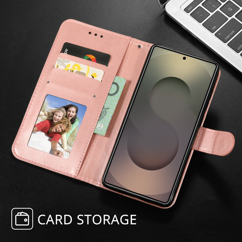 Floral Lace Mandala Embossed Leather Flip Wallet Case For Samsung Galaxy