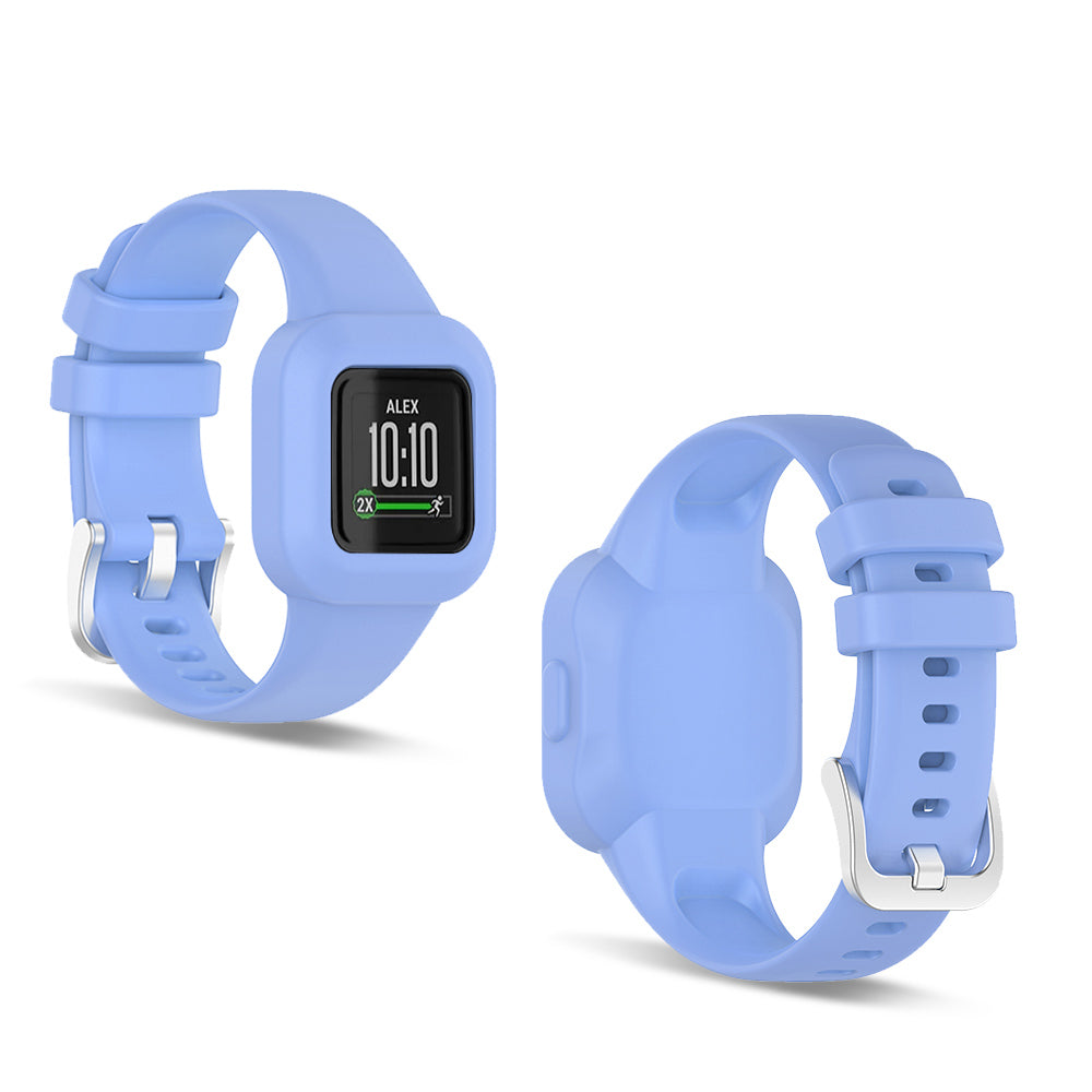 Garmin VivoFit Jr 3 Replacement Silicone Band Strap Case Light Blue - Eastlakes Electronics