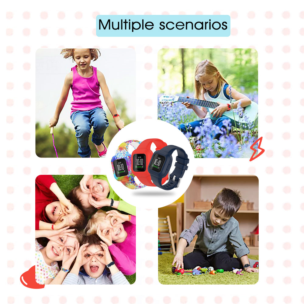 Garmin VivoFit Jr 3 Replacement Silicone Band Strap Case - Eastlakes Electronics