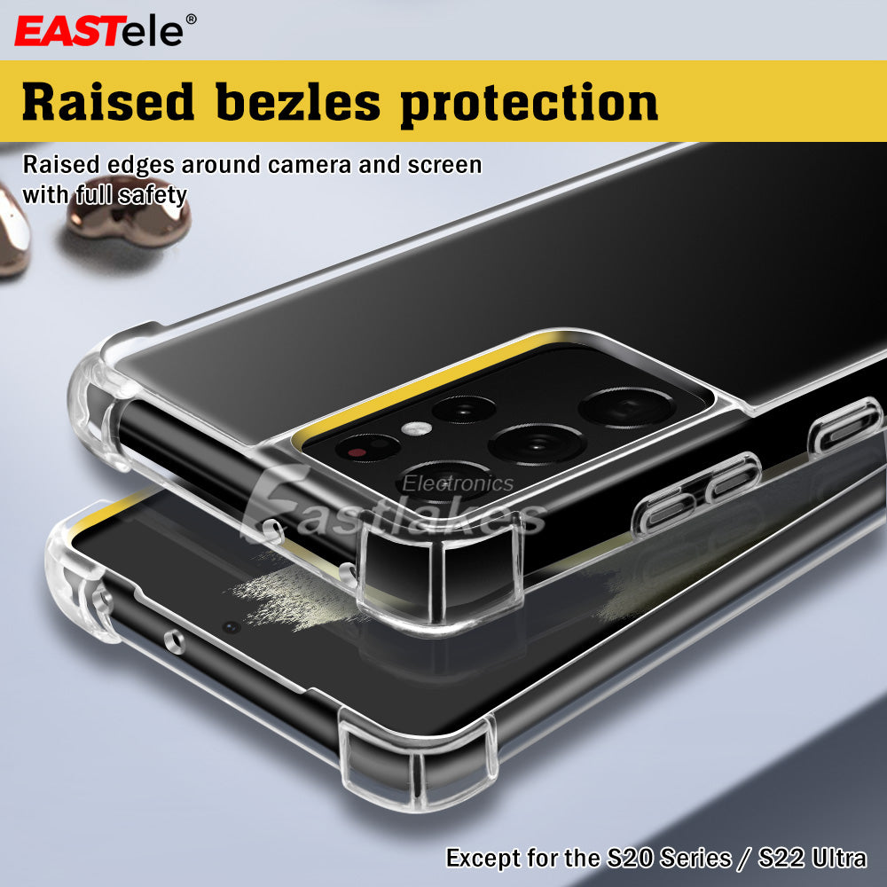 Shockproof Clear Silicone Case for Samsung Galaxy S Series