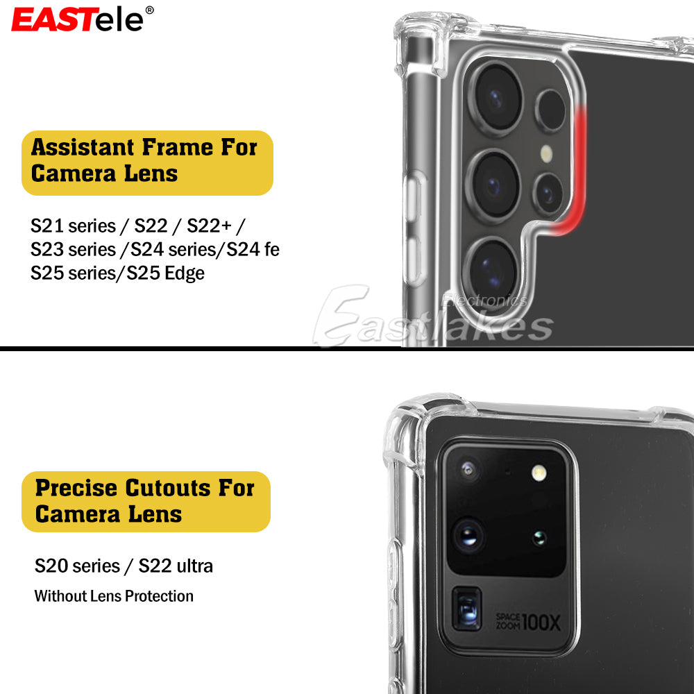 Shockproof Clear Silicone Case for Samsung Galaxy S Series