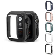 Full Tempered Glass Hard Shell Bumper Case For Apple Watch - Eastlakes Electronics