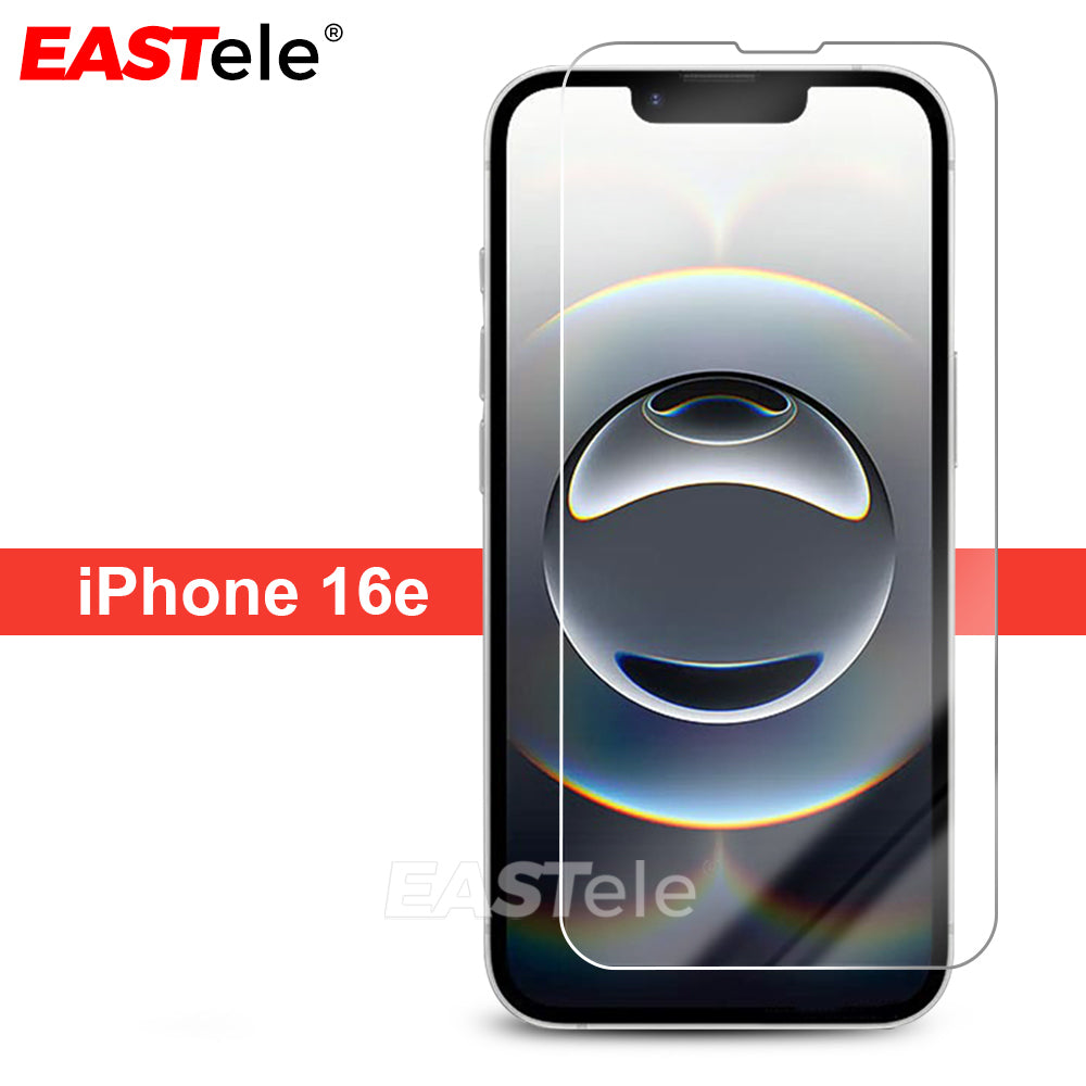 [2 Pack] EASTele Tempered Glass Screen Protector For Apple iPhone Series