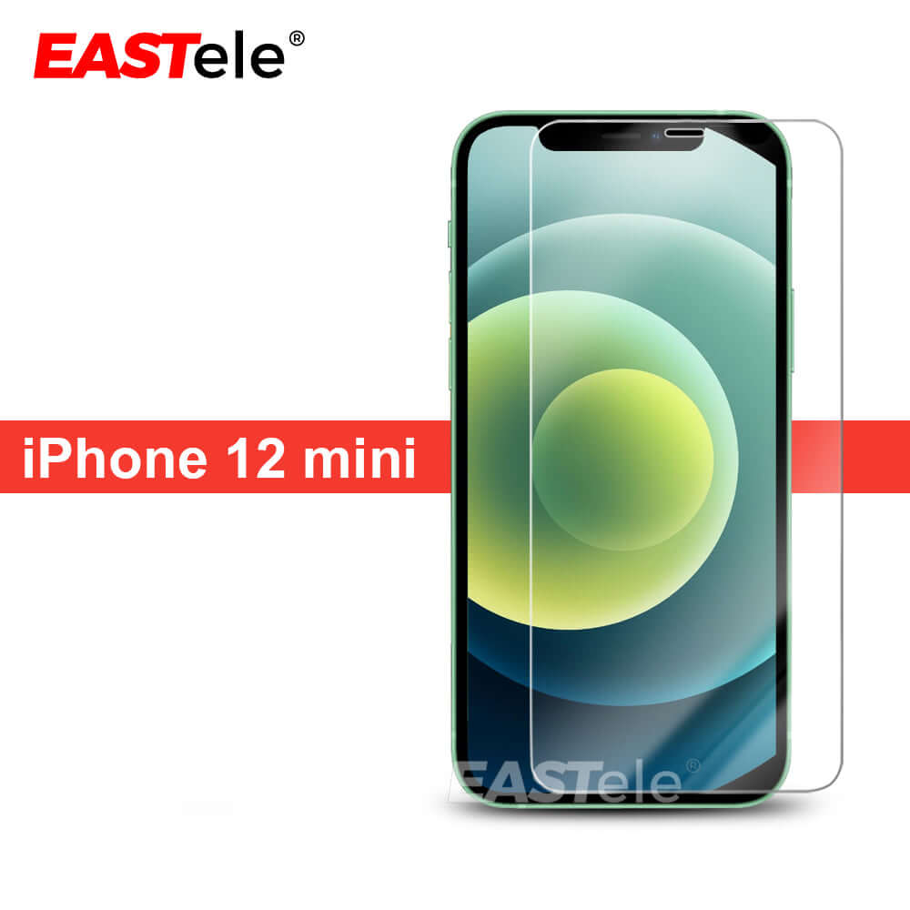 [2 Pack] EASTele Tempered Glass Screen Protector For Apple iPhone Series