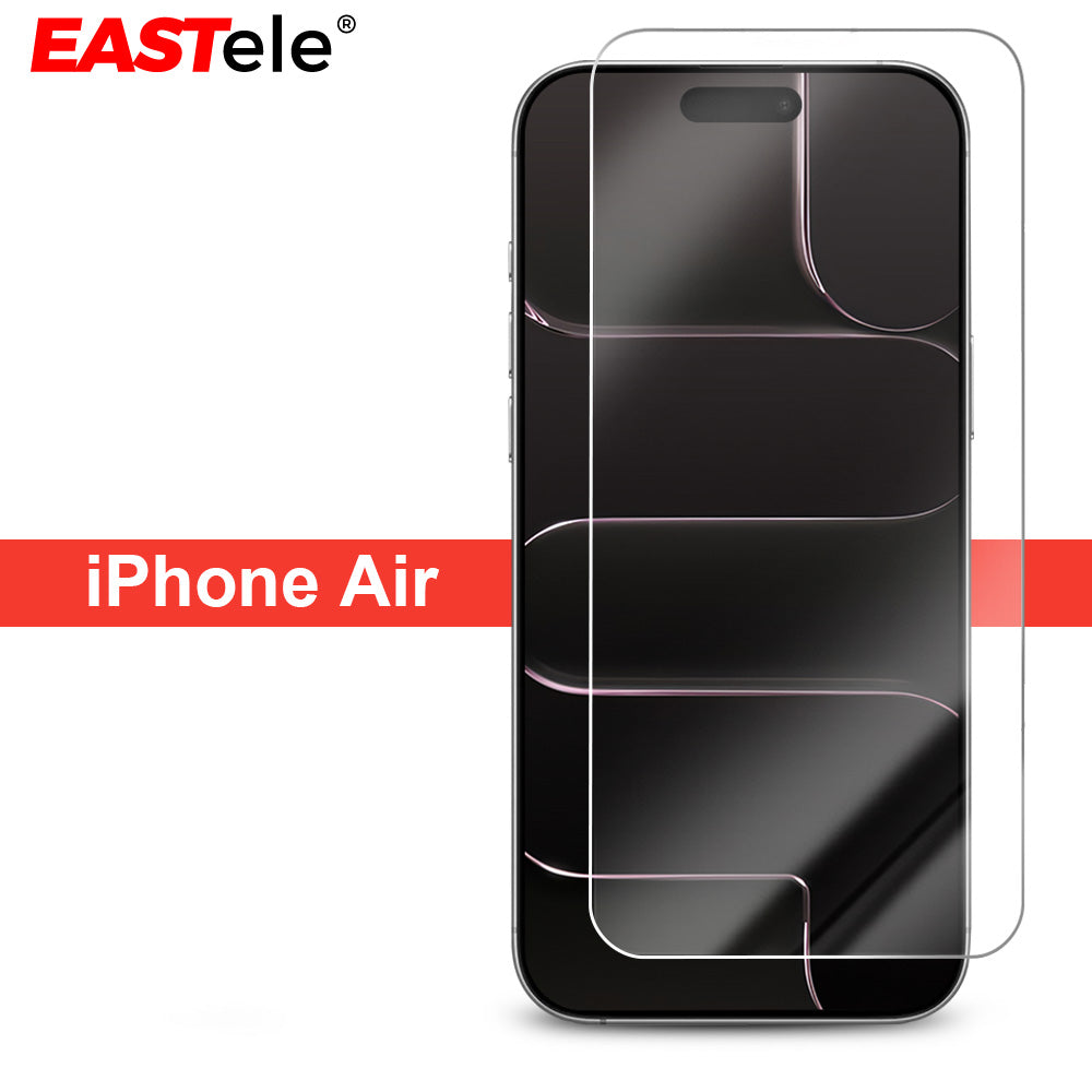 [2 Pack] EASTele Tempered Glass Screen Protector For Apple iPhone Series