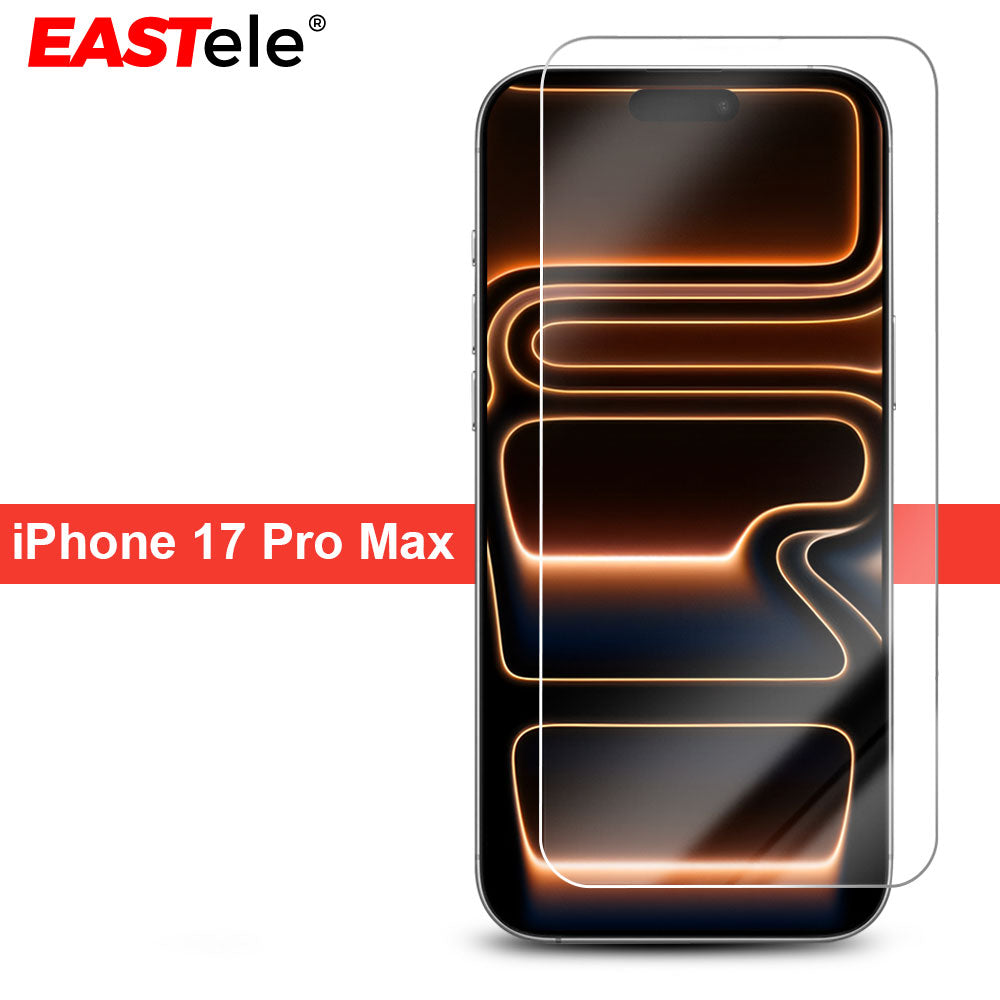 [2 Pack] EASTele Tempered Glass Screen Protector For Apple iPhone Series