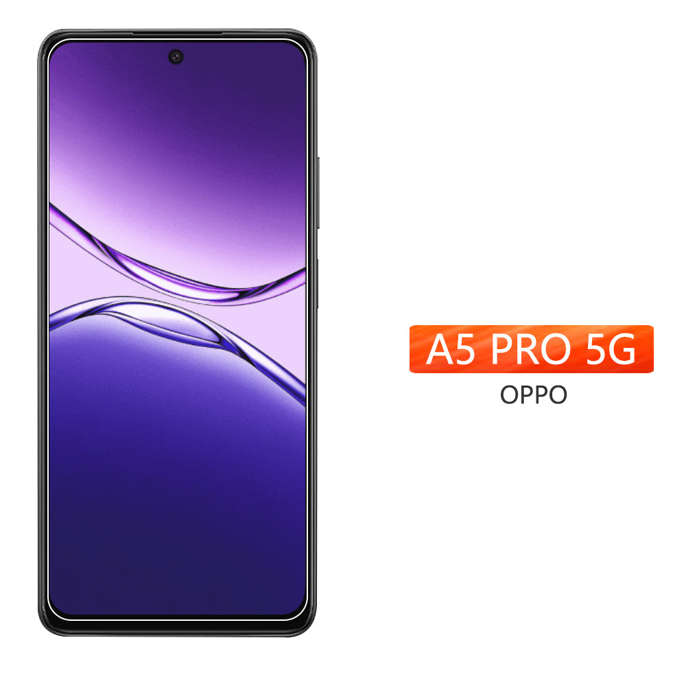 Oppo Tempered Glass Screen Protector A80 A60 A5 Find X5 Lite Reno13 Pro