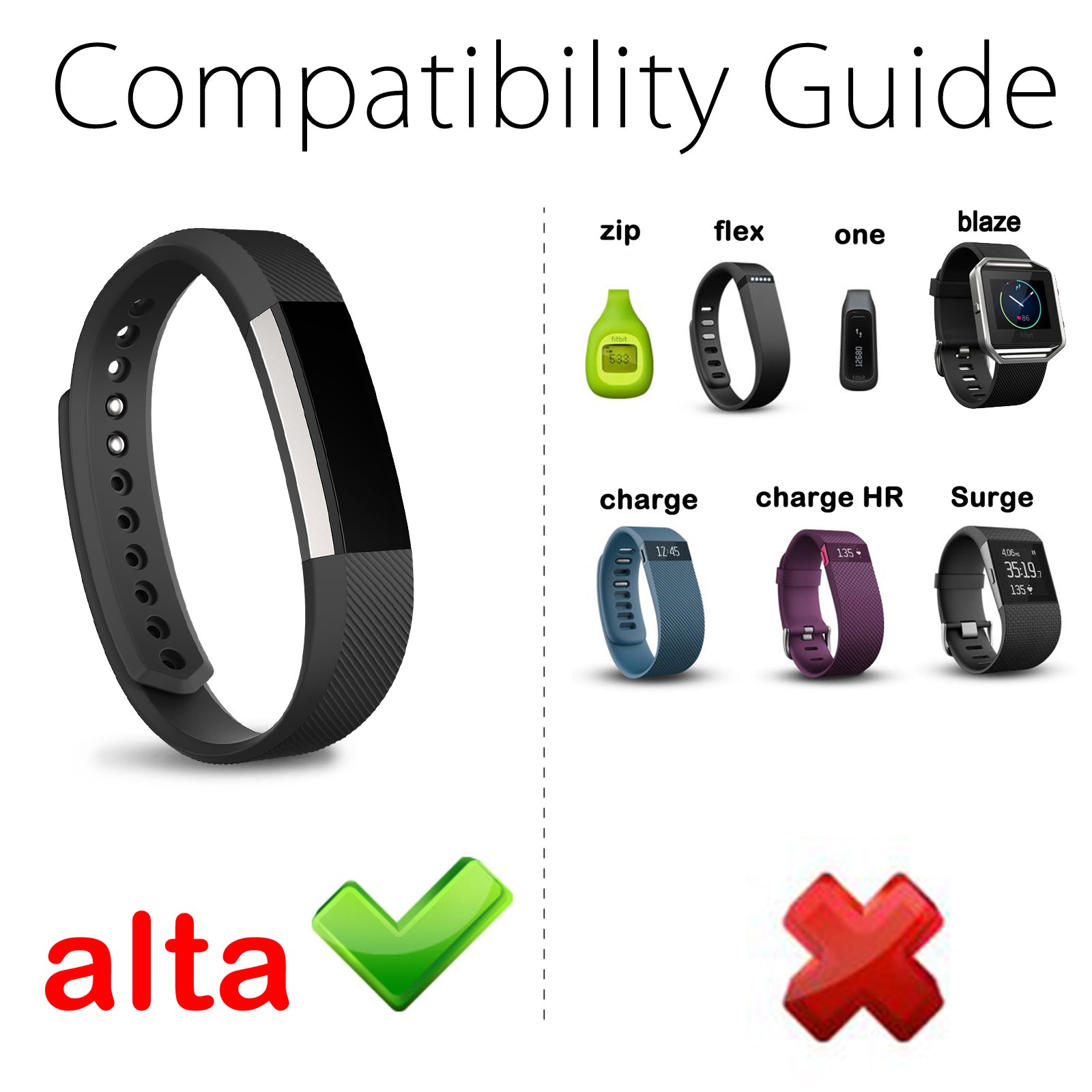 Fitbit Alta USB Magnetic Charging Dock Cable - Eastlakes Electronics