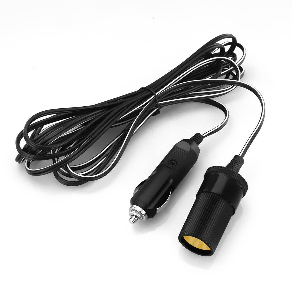 5M Car Cigarette Lighter Socket Extension Adapter Cable