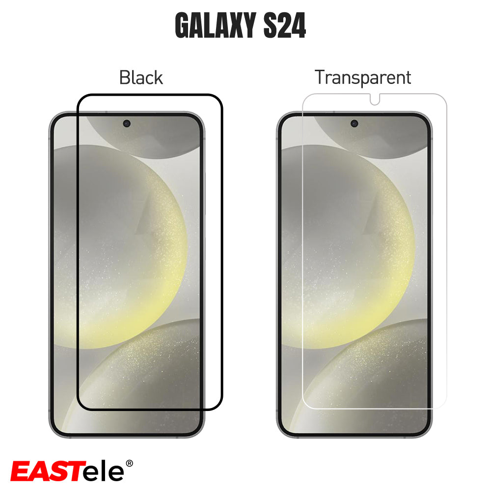 EASTele Samsung Galaxy Full Coverage Tempered Glass Screen Protector