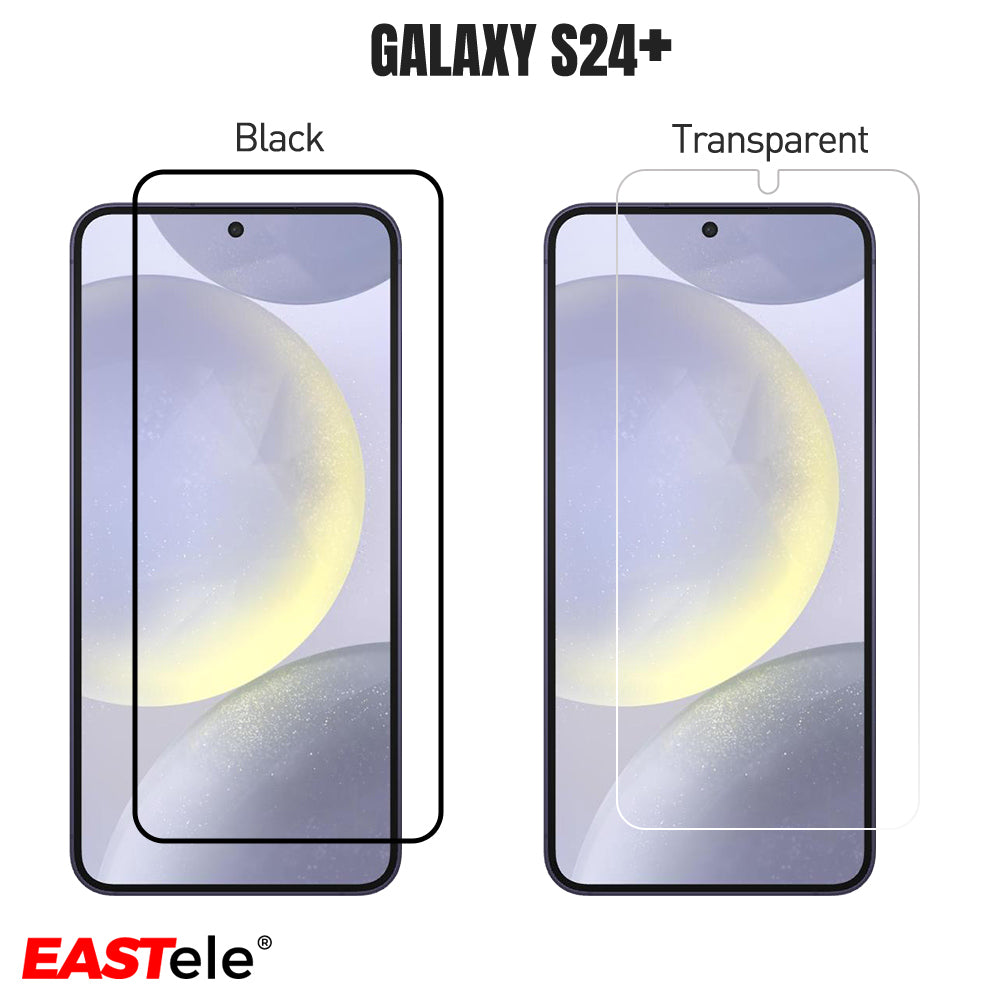 EASTele Samsung Galaxy Full Coverage Tempered Glass Screen Protector