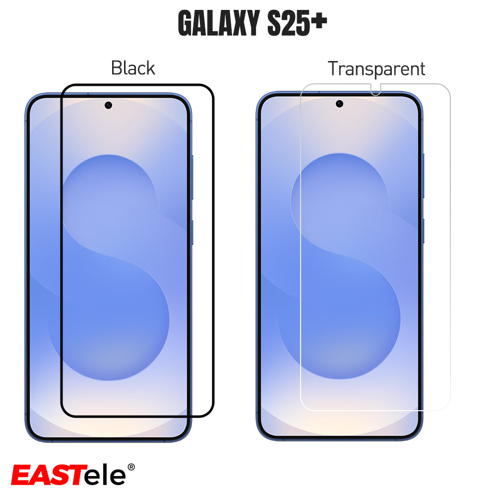 EASTele Samsung Galaxy Full Coverage Tempered Glass Screen Protector