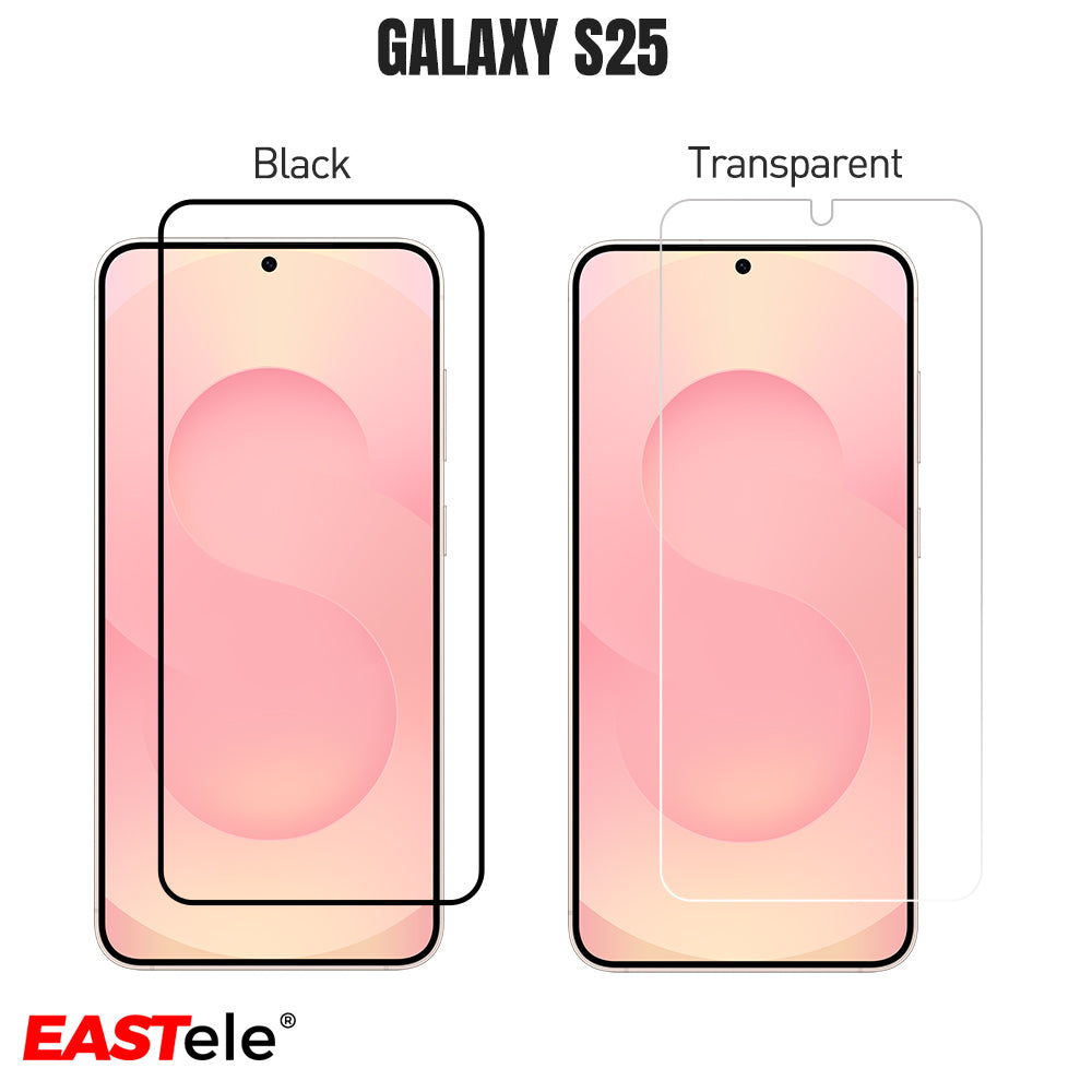 EASTele Samsung Galaxy Full Coverage Tempered Glass Screen Protector
