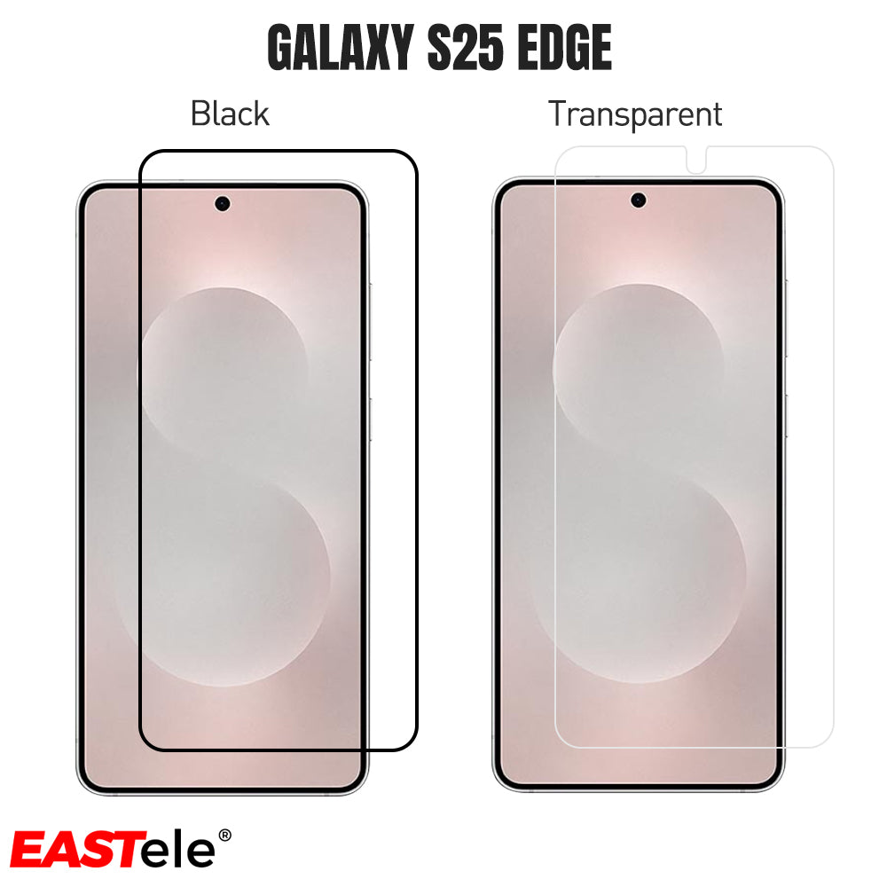 EASTele Samsung Galaxy Full Coverage Tempered Glass Screen Protector