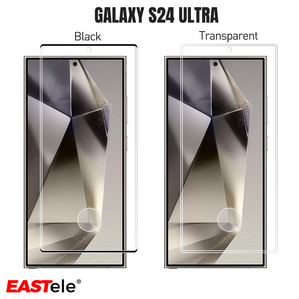 EASTele Samsung Galaxy Full Coverage Tempered Glass Screen Protector