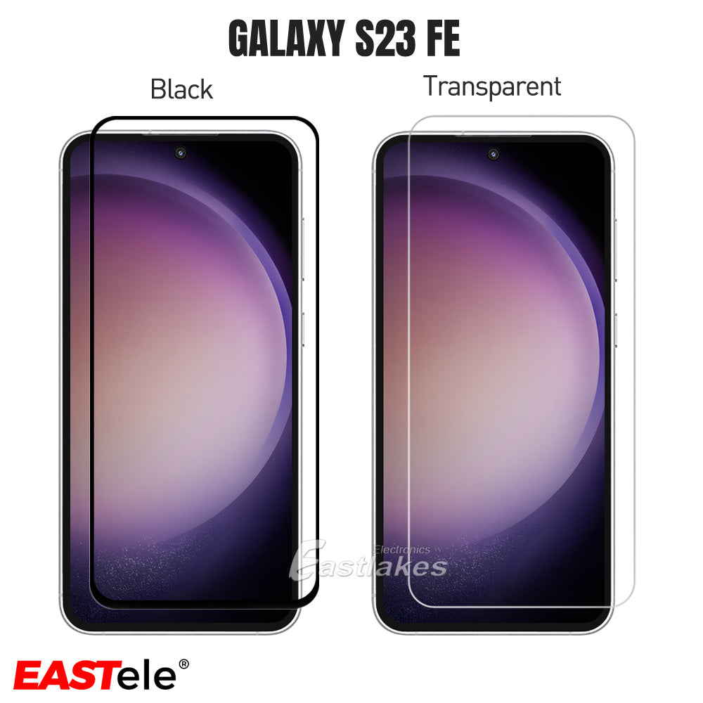 EASTele Samsung Galaxy Full Coverage Tempered Glass Screen Protector