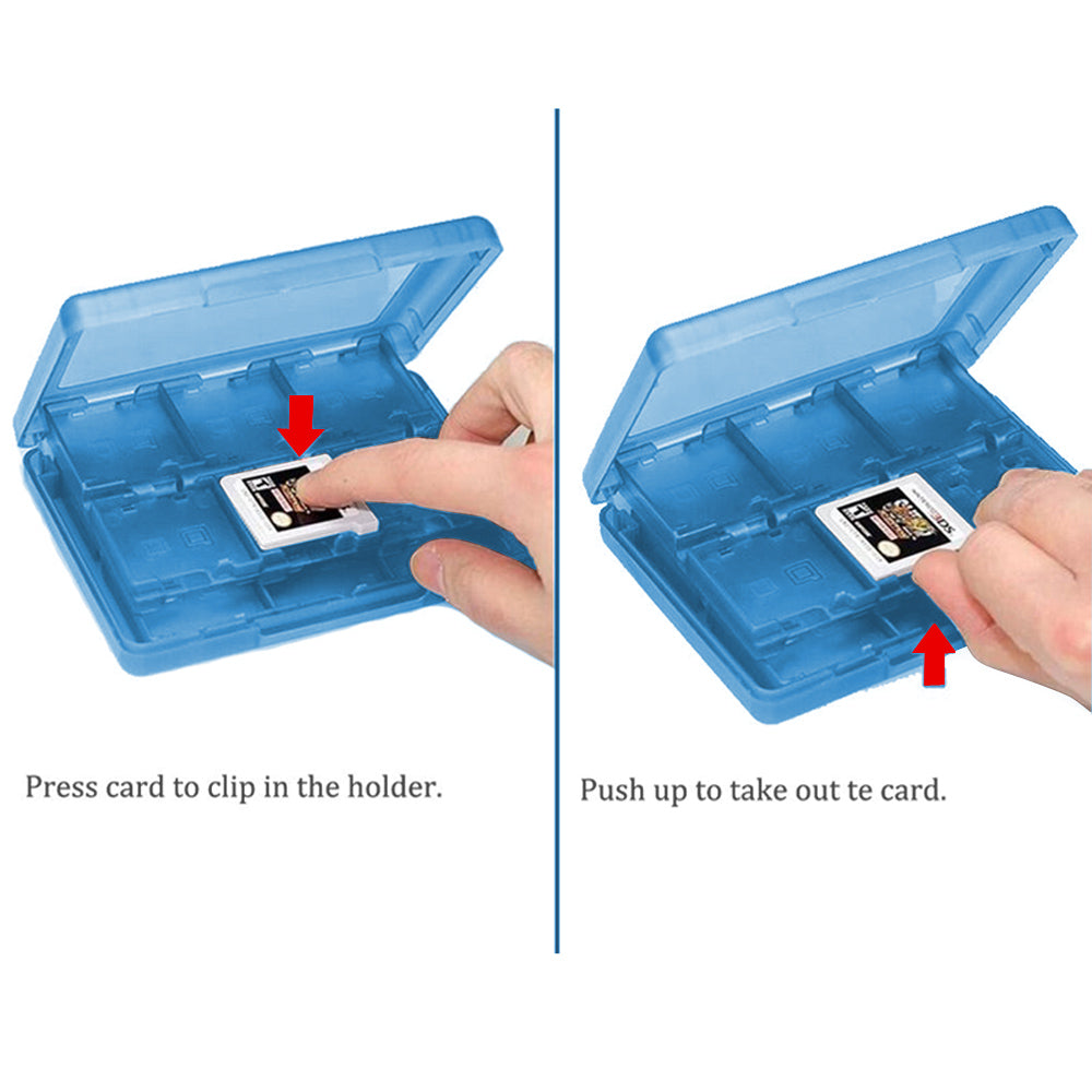 28-in-1 Game Card Case Cartridge Storage Nintendo 2DS 3DS DSL DSi NDXL - Eastlakes Electronics