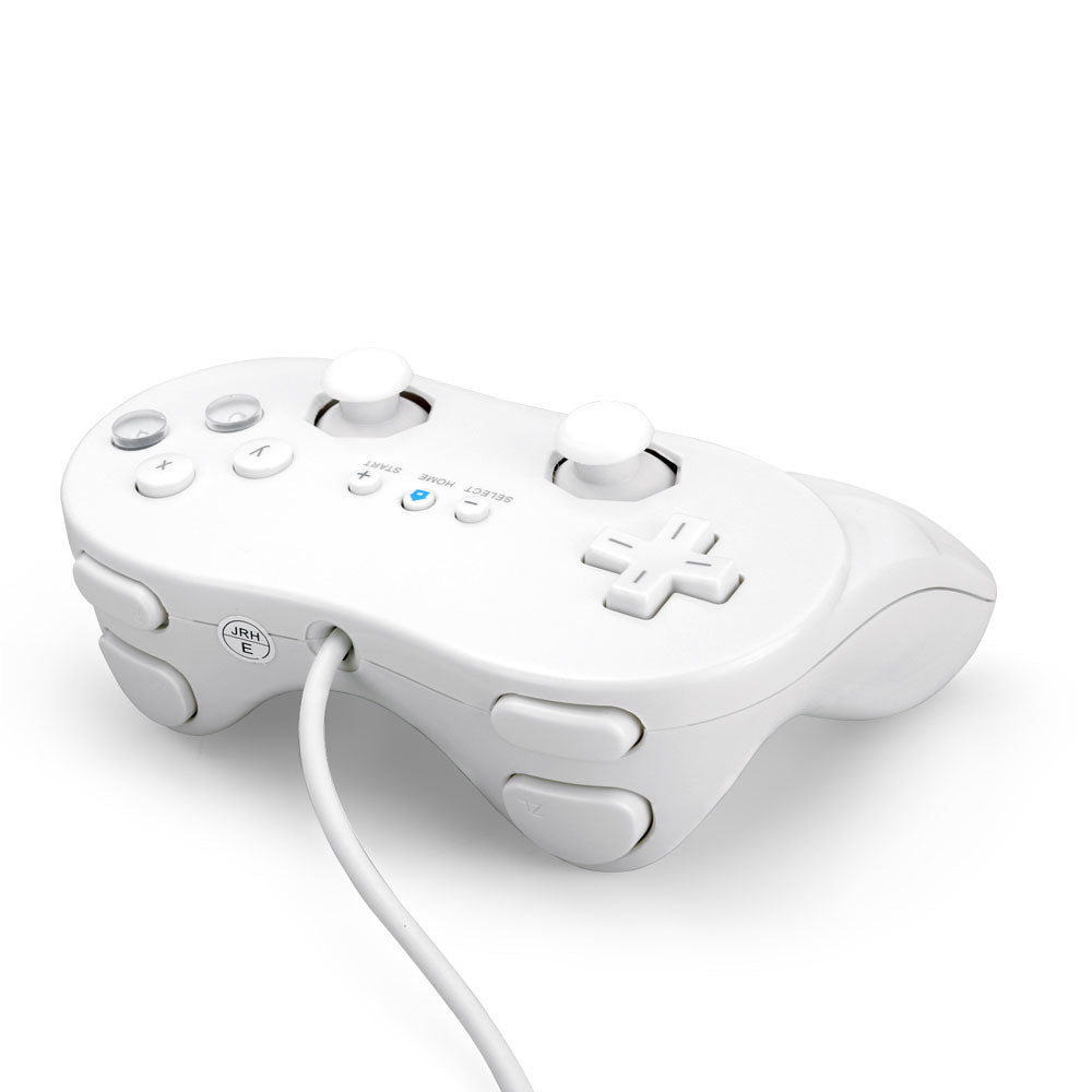 New White Classic Pro Wired GamePad Joypad Controller for Nintendo Wii Console - Eastlakes Electronics