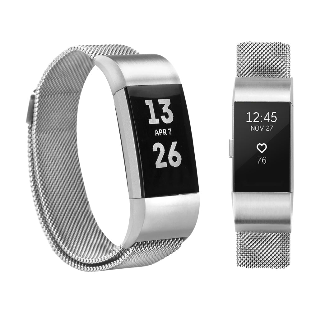 Fitbit Charge 2 Milanese Loop Magnetic Watch Band - Eastlakes Electronics