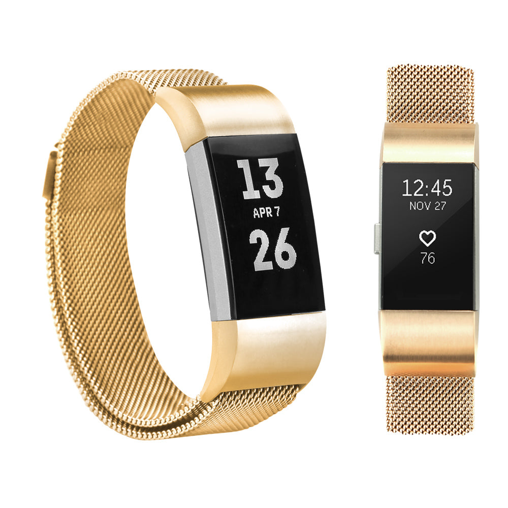 Fitbit Charge 2 Milanese Loop Magnetic Watch Band - Eastlakes Electronics
