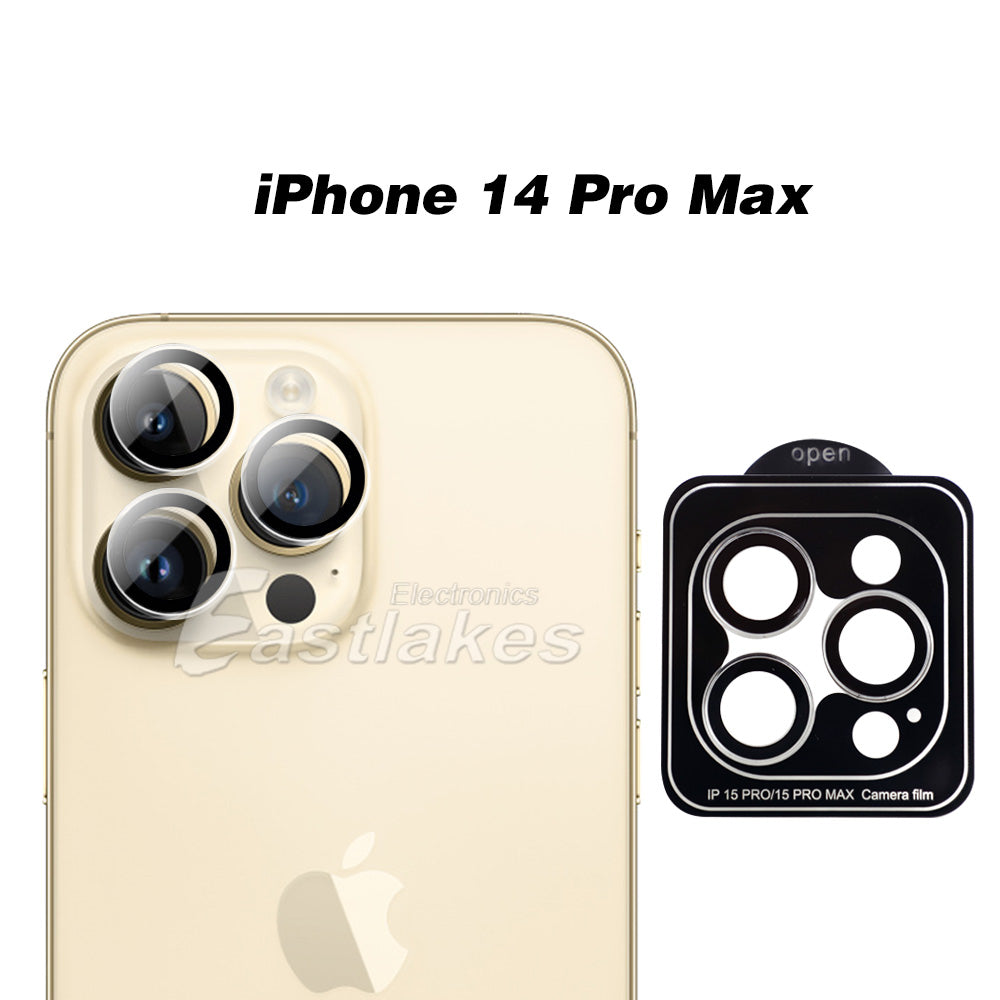 Apple iPhone Crystal Camera Lens Set Tempered Glass Protector