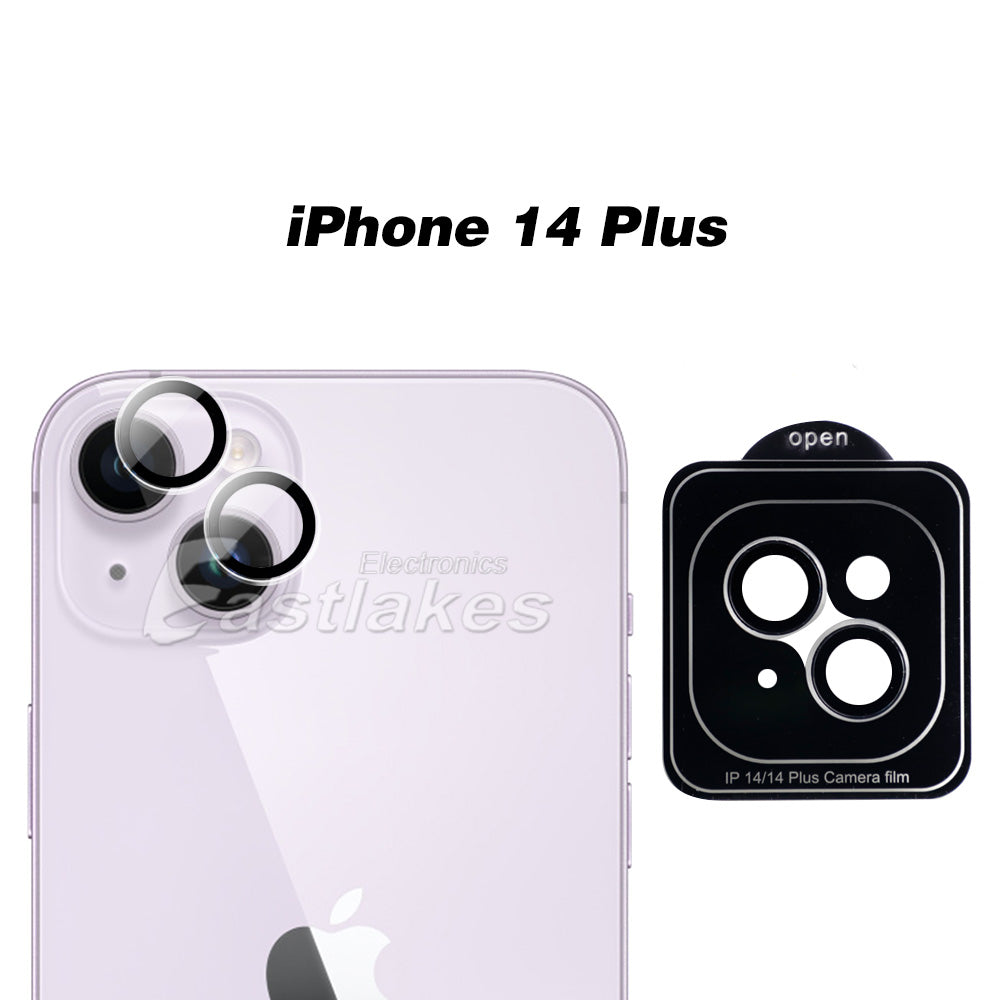 Apple iPhone Crystal Camera Lens Set Tempered Glass Protector