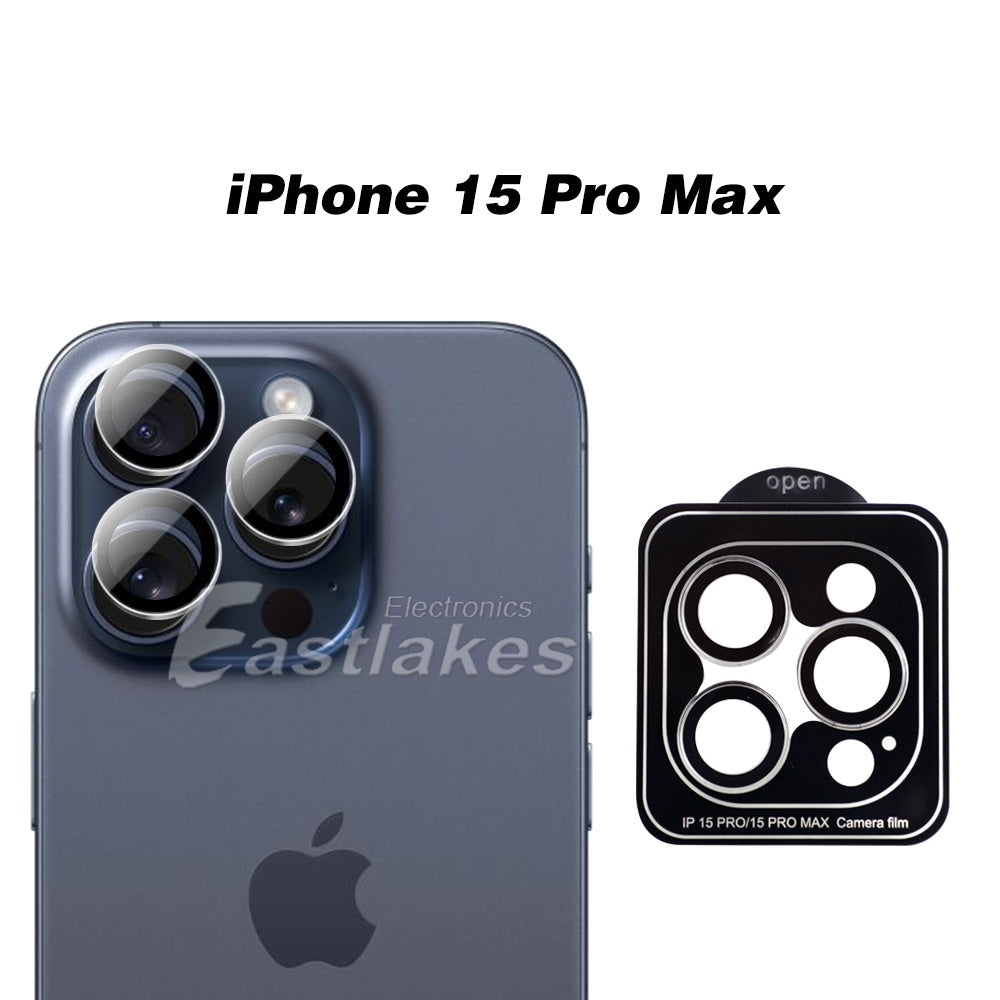 Apple iPhone Crystal Camera Lens Set Tempered Glass Protector