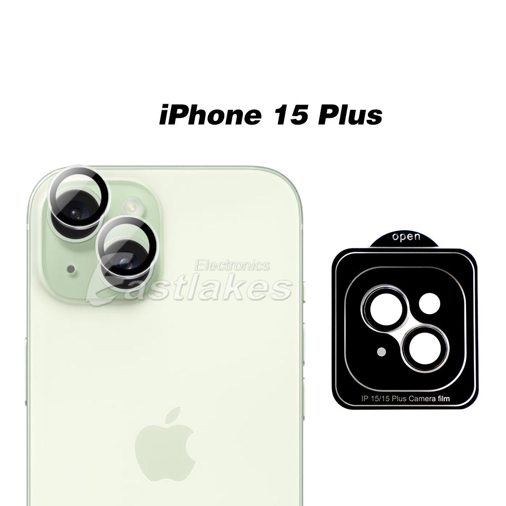 Apple iPhone Crystal Camera Lens Set Tempered Glass Protector