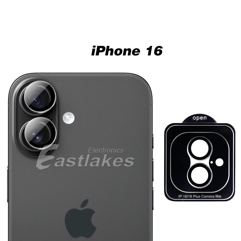 Apple iPhone Crystal Camera Lens Set Tempered Glass Protector