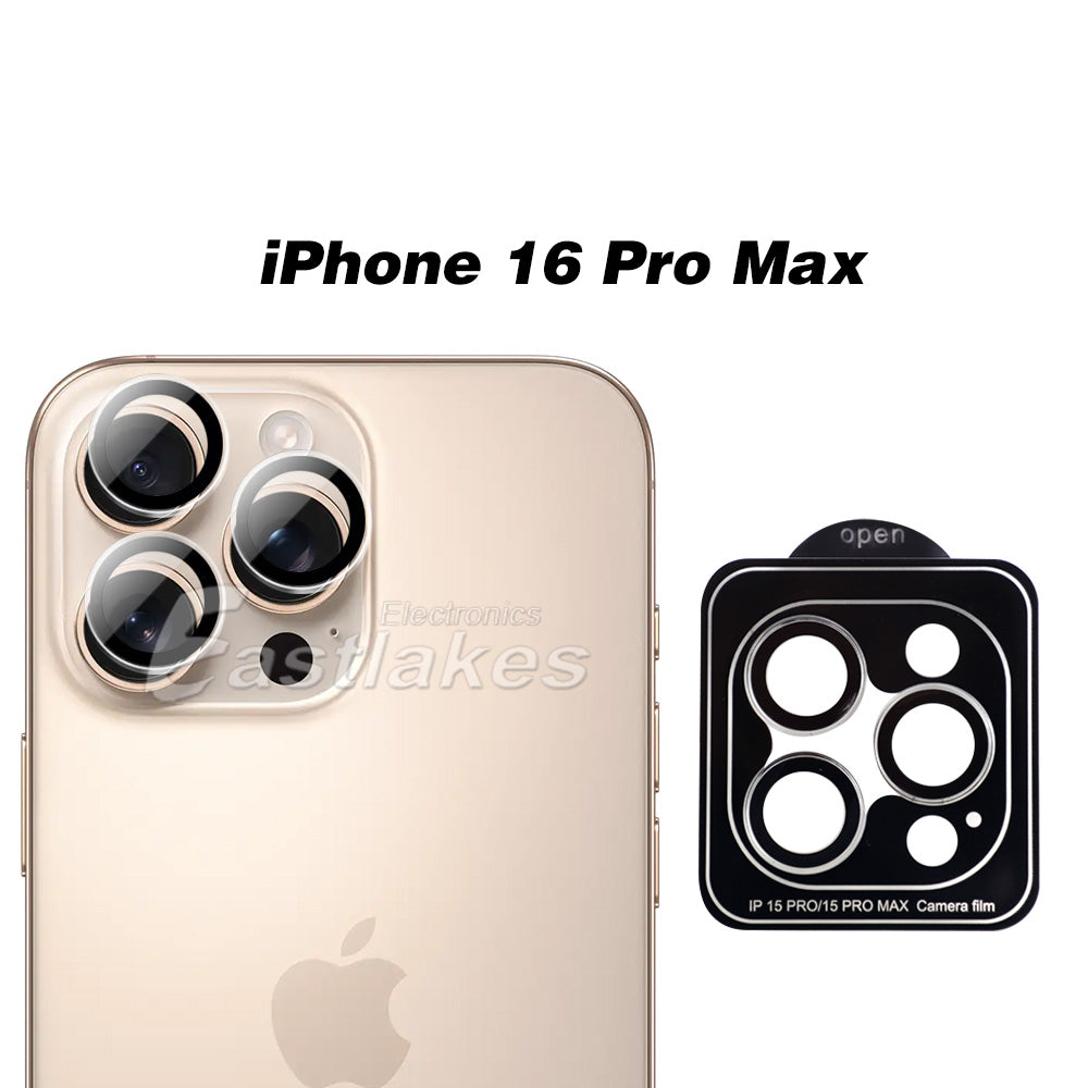Apple iPhone Crystal Camera Lens Set Tempered Glass Protector