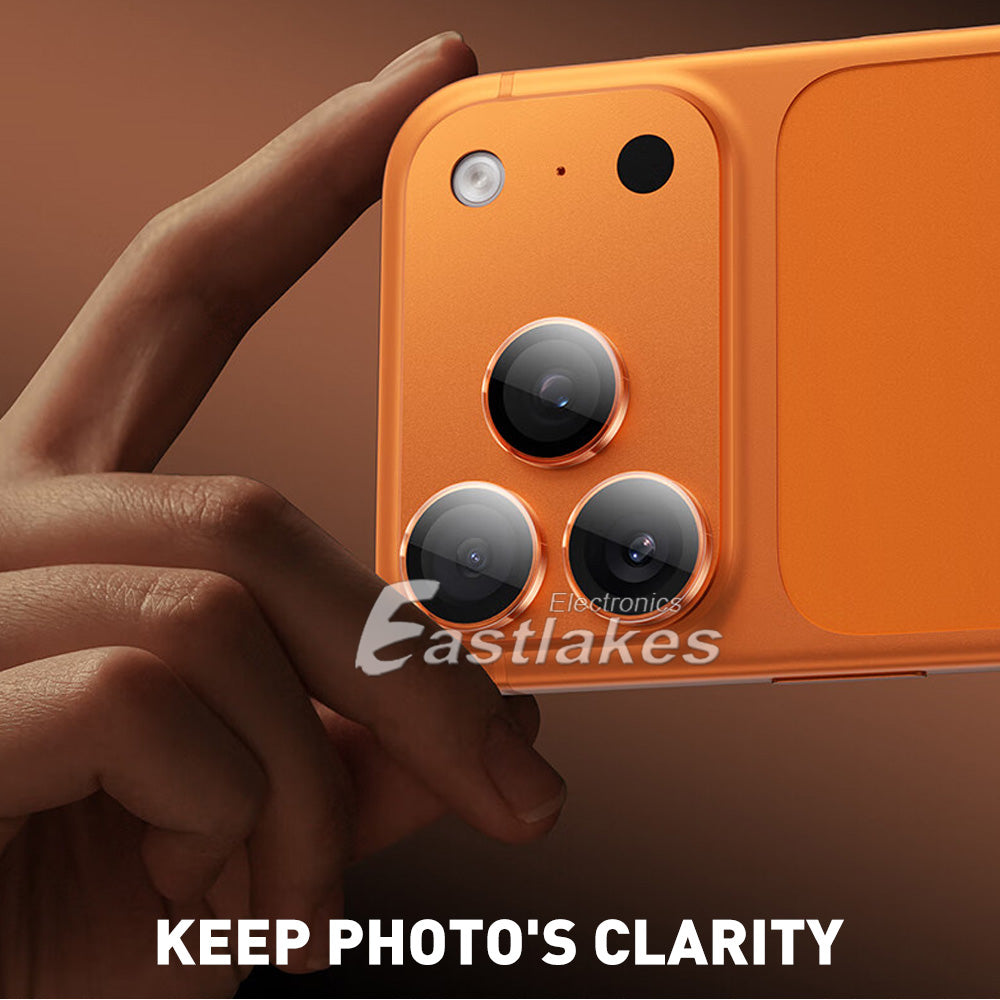 Apple iPhone Crystal Camera Lens Set Tempered Glass Protector