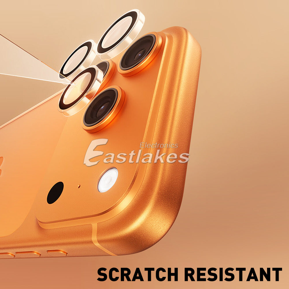 Apple iPhone Crystal Camera Lens Set Tempered Glass Protector