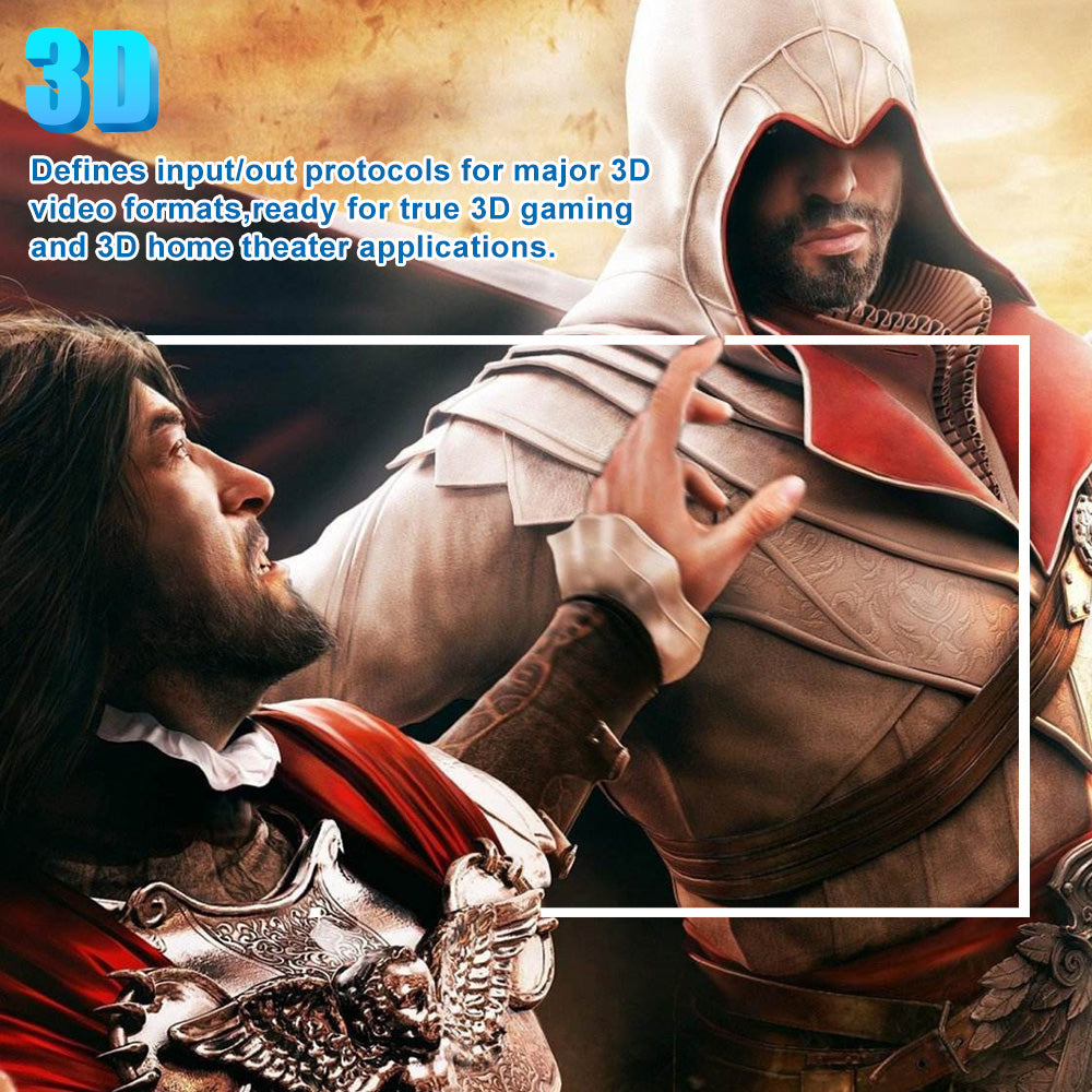 HDMI Cable v2.0 Ultra HD 4K 2K 1080p 3D Ethernet