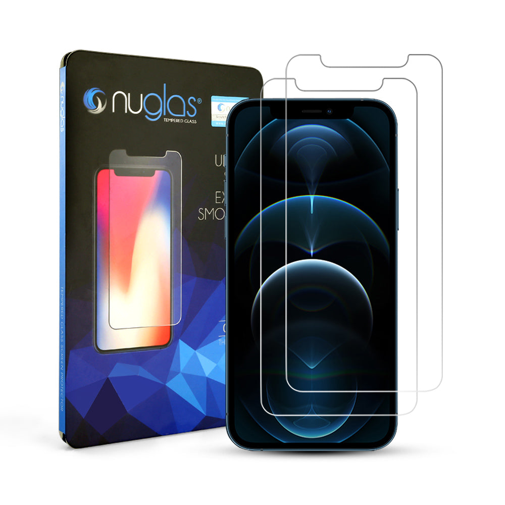 [2 Pack] NUGLAS Tempered Glass Screen Protector For Apple iPhone - Eastlakes Electronics Sydney Australia