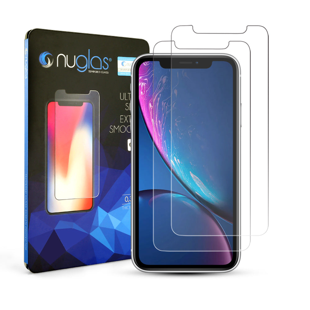 [2 Pack] NUGLAS Tempered Glass Screen Protector For Apple iPhone - Eastlakes Electronics Sydney Australia