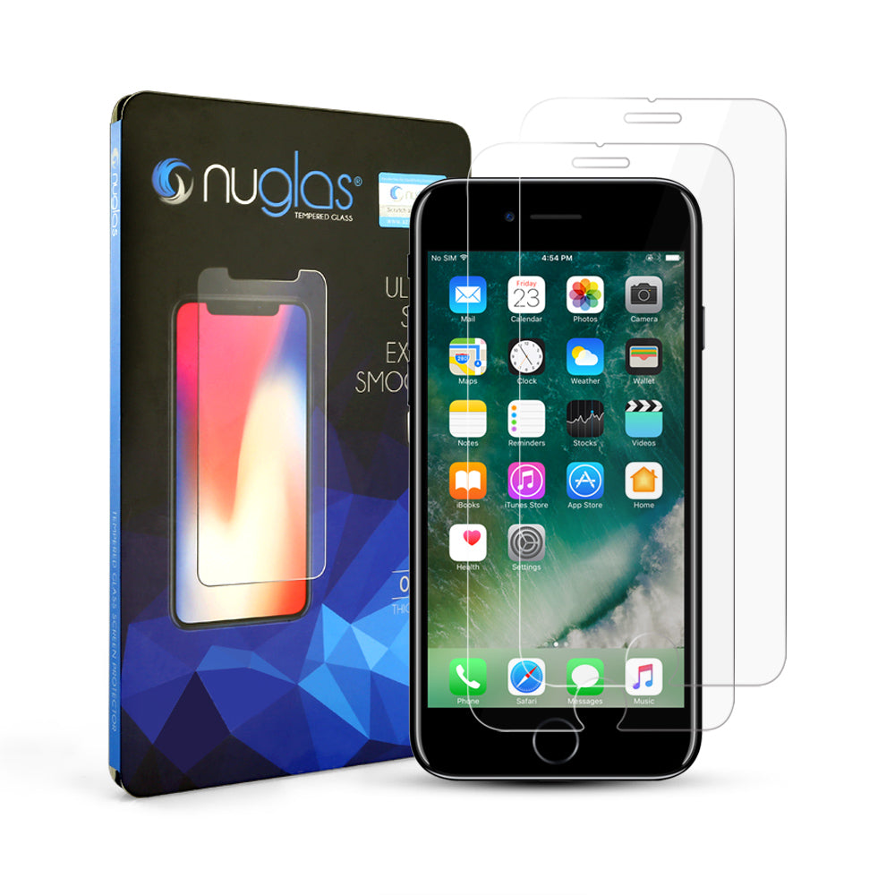 [2 Pack] NUGLAS Tempered Glass Screen Protector For Apple iPhone - Eastlakes Electronics Sydney Australia