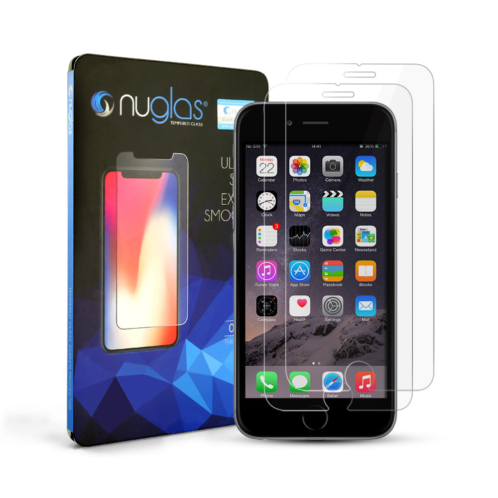 [2 Pack] NUGLAS Tempered Glass Screen Protector For Apple iPhone - Eastlakes Electronics Sydney Australia