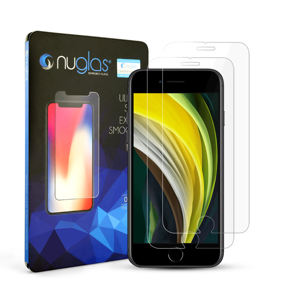 [2 Pack] NUGLAS Tempered Glass Screen Protector For Apple iPhone - Eastlakes Electronics Sydney Australia