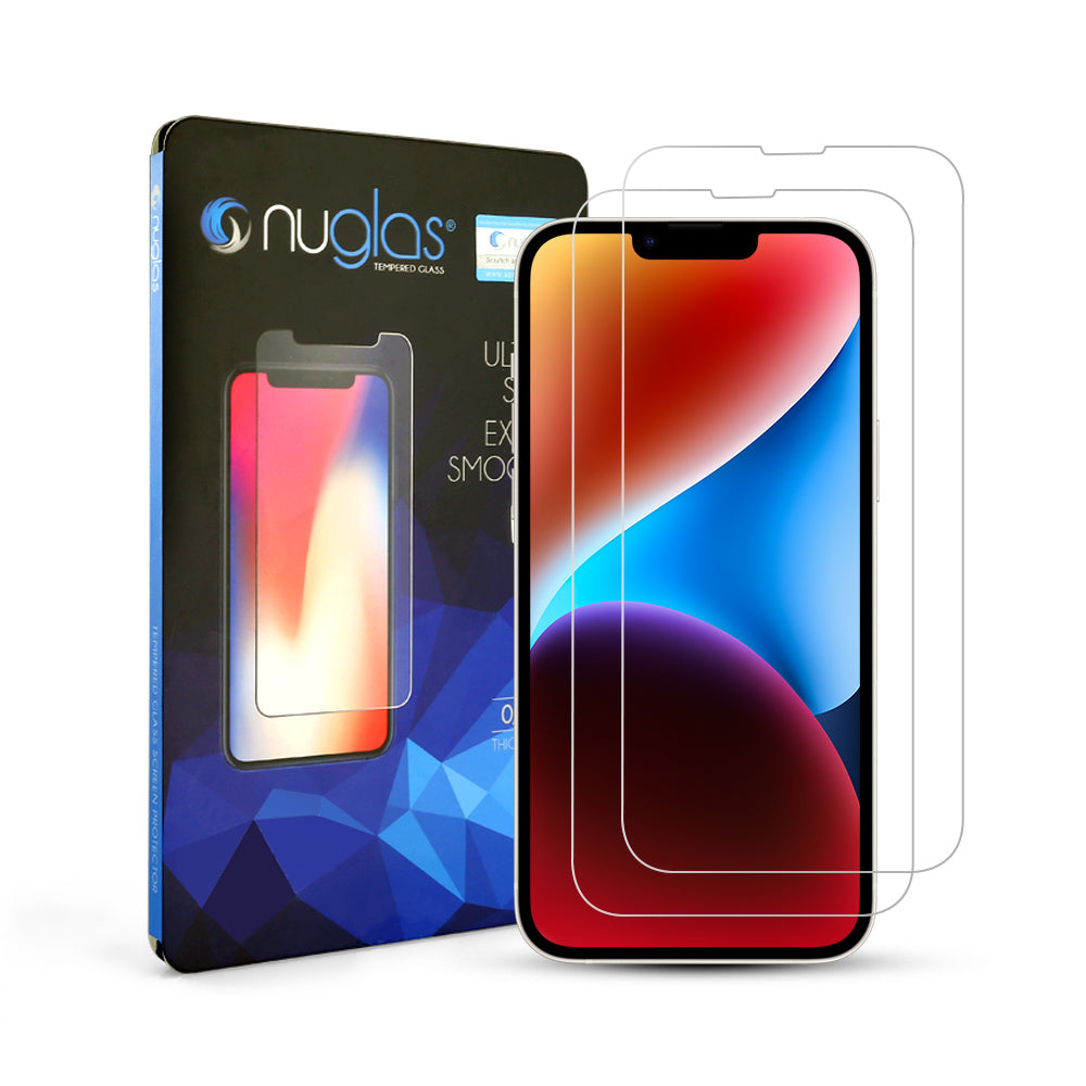 [2 Pack] NUGLAS Tempered Glass Screen Protector For Apple iPhone - Eastlakes Electronics Sydney Australia