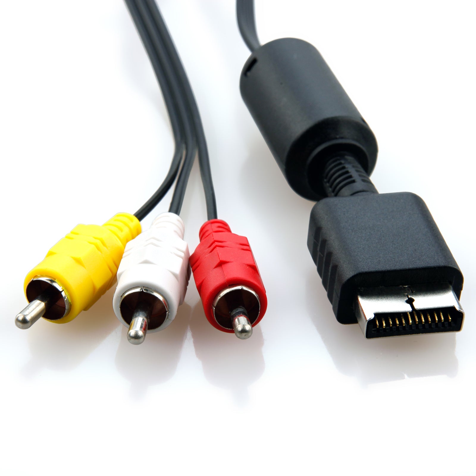 1.8M TV AV RCA Audio & Video Cable for Sony Playstation PS1 PS2 PS3