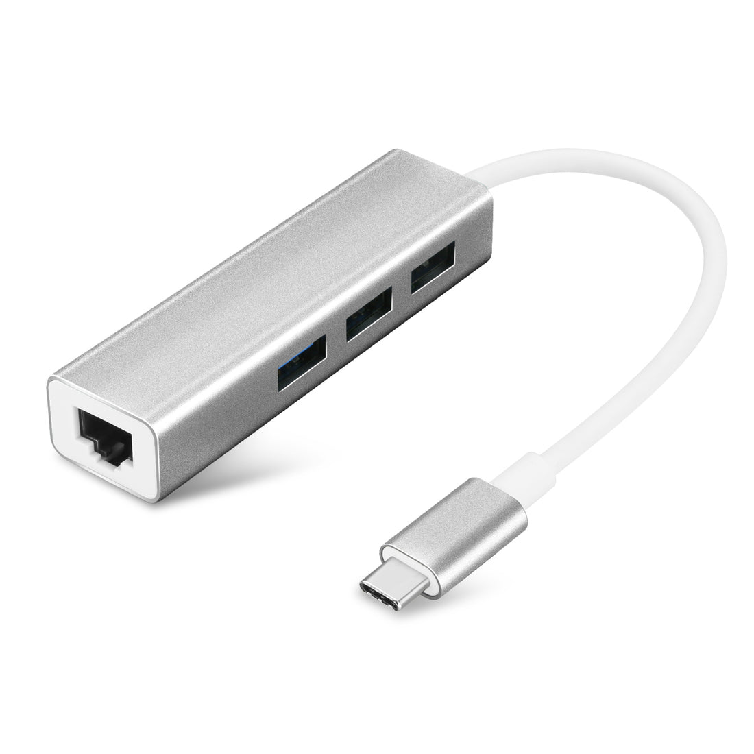 4-in1 Type-C with RJ45 Ethernet Extension Hub - Eastlakes Electronics
