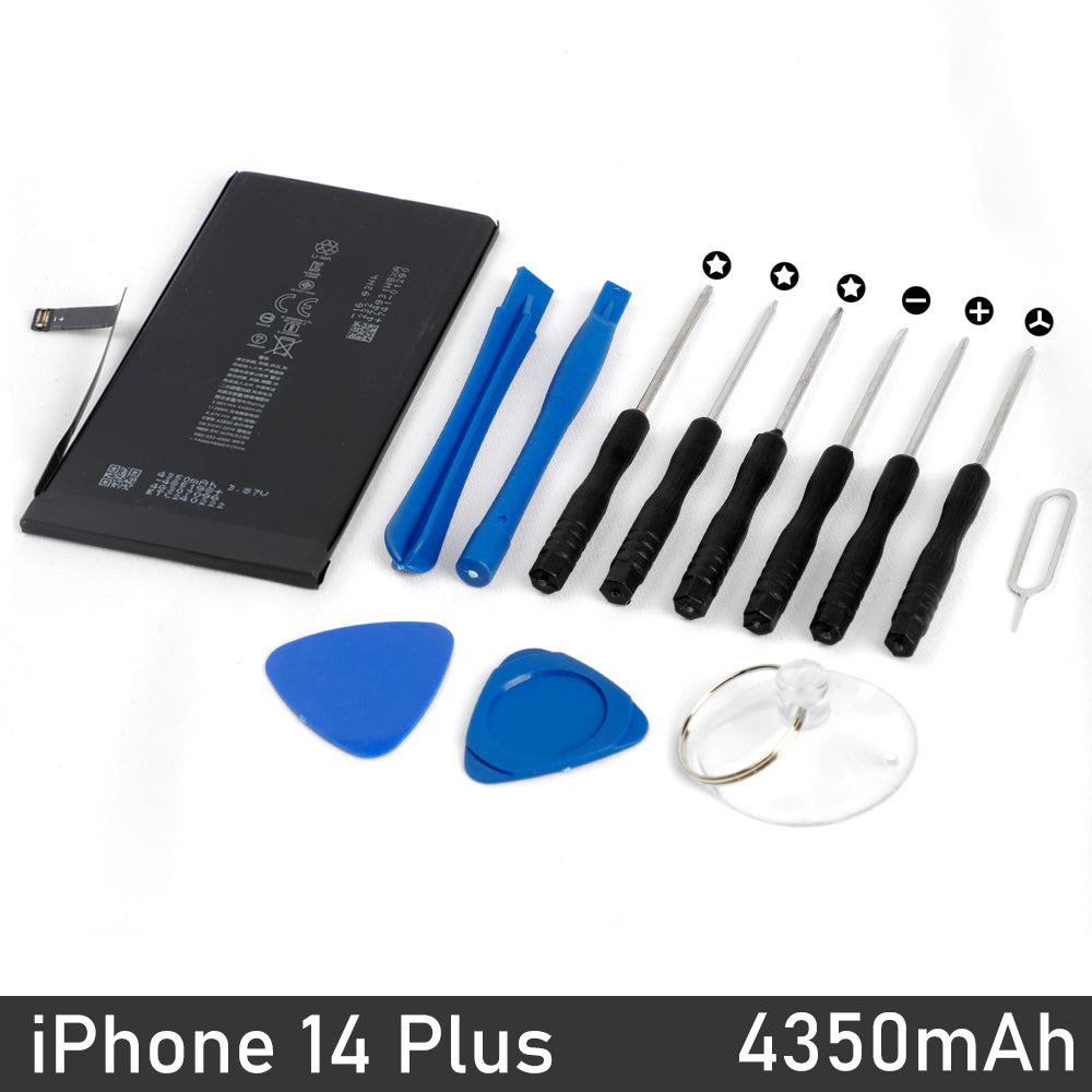 Apple iPhone Repair/ Replacement Battery with Tools Kit for iPhone 15 14 13 12 11 XS Max Pro Max Plus