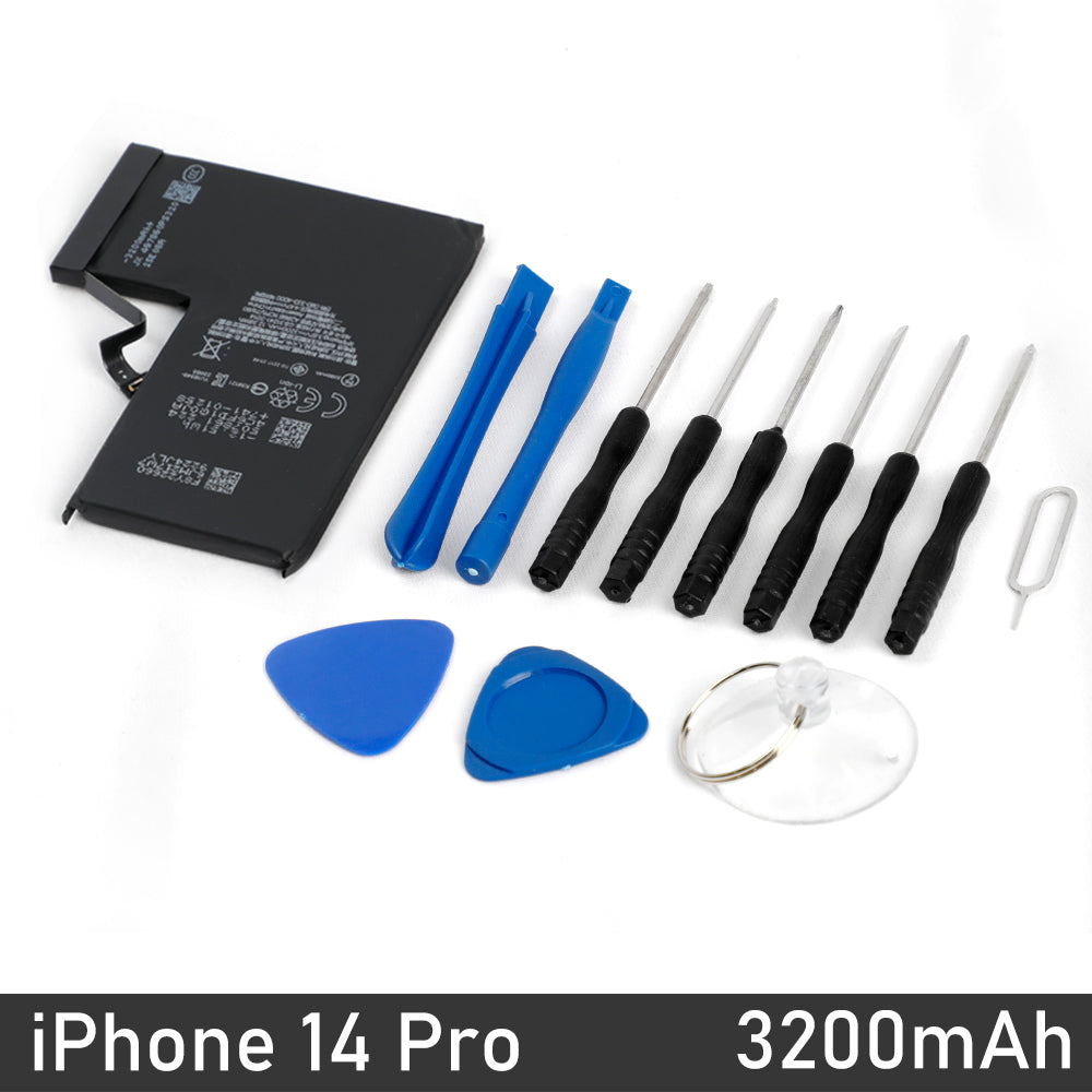 Apple iPhone Repair/ Replacement Battery with Tools Kit for iPhone 15 14 13 12 11 XS Max Pro Max Plus